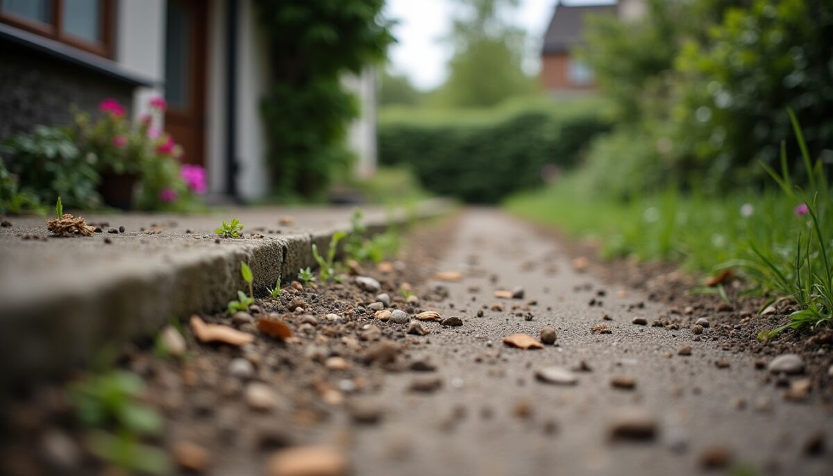 Pose d’un trottoir périphérique sur sol argileux : une barrière efficace pour préserver votre maison