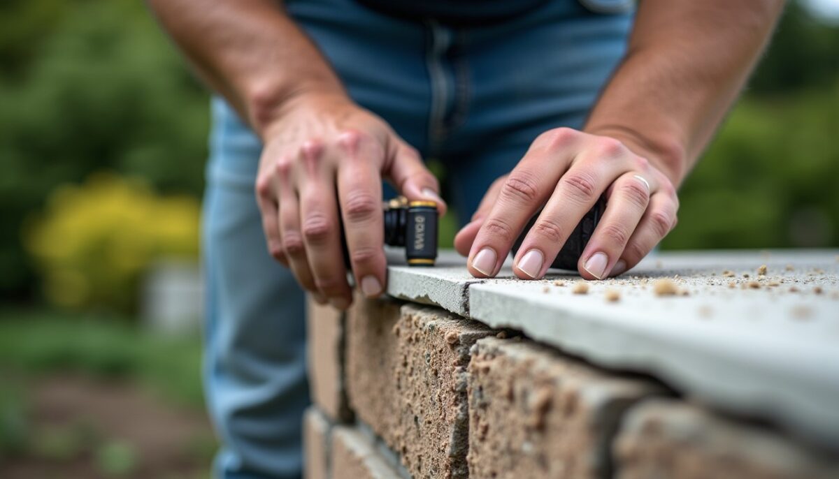L'importance et les techniques pour installer un joint de dilatation entre terrasse et mur