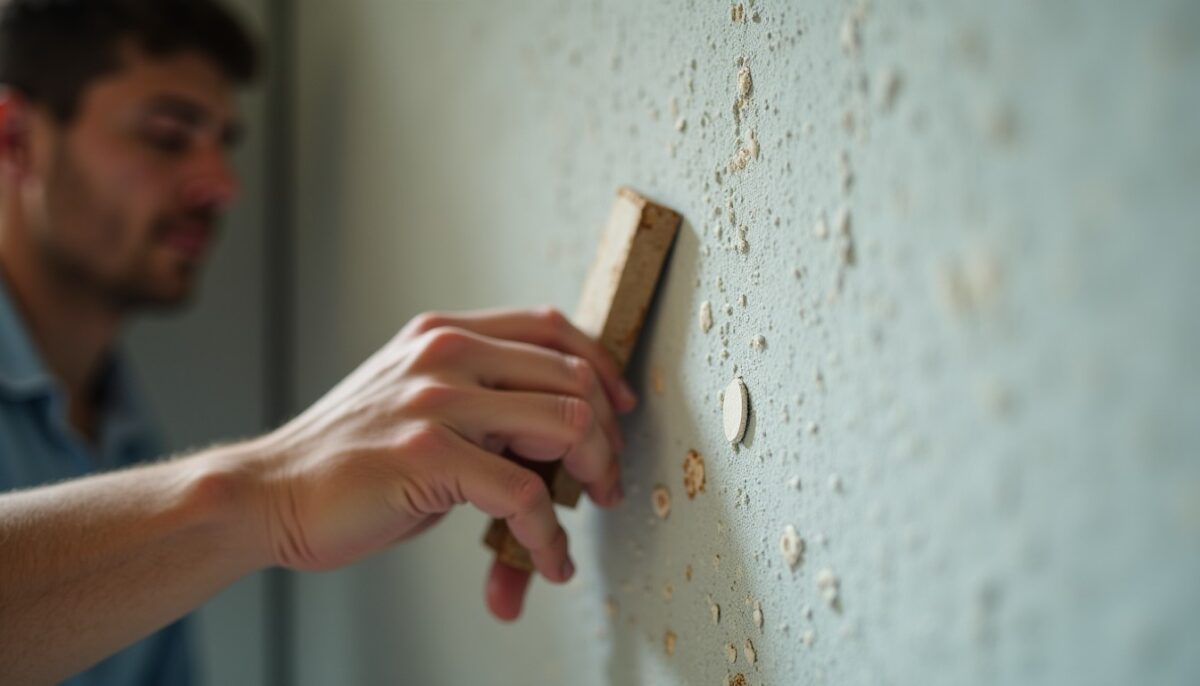 Comment retirer la colle à carrelage sur du placo sans endommager le mur
