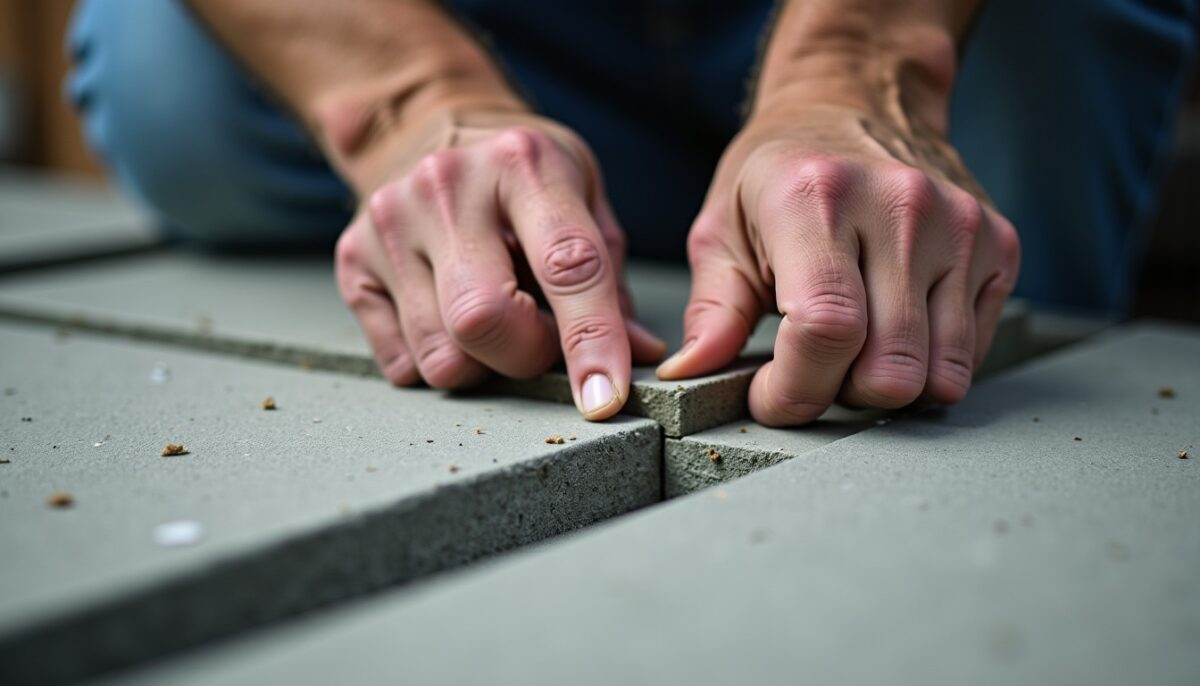 Quel produit choisir pour un joint solide et durable entre deux dalles en béton ?