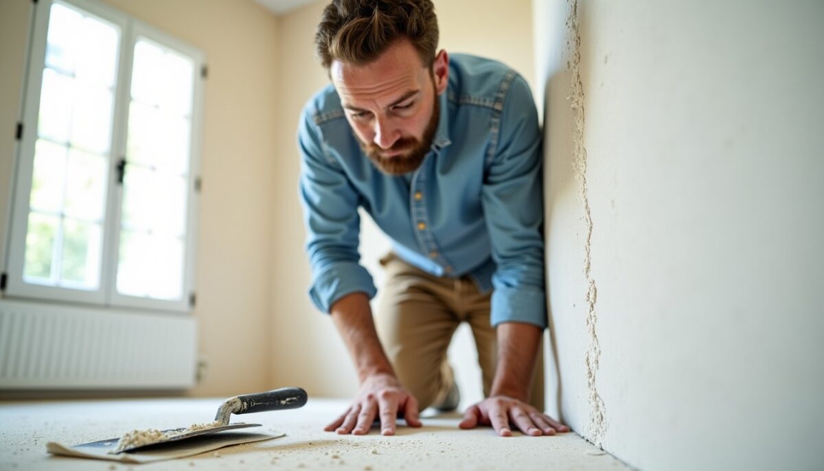 Techniques pour réussir un joint parfait entre plafond et mur en placo