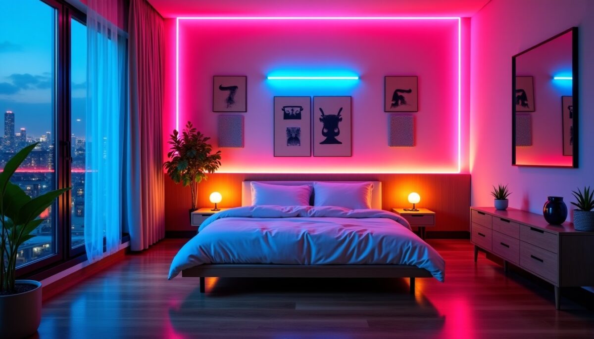Le néon : l’accessoire incontournable pour sublimer votre chambre avec style