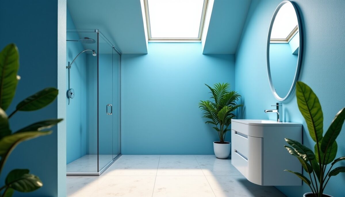 Le placo bleu hydrofuge : une solution adaptée pour les salles de bains très humides ?