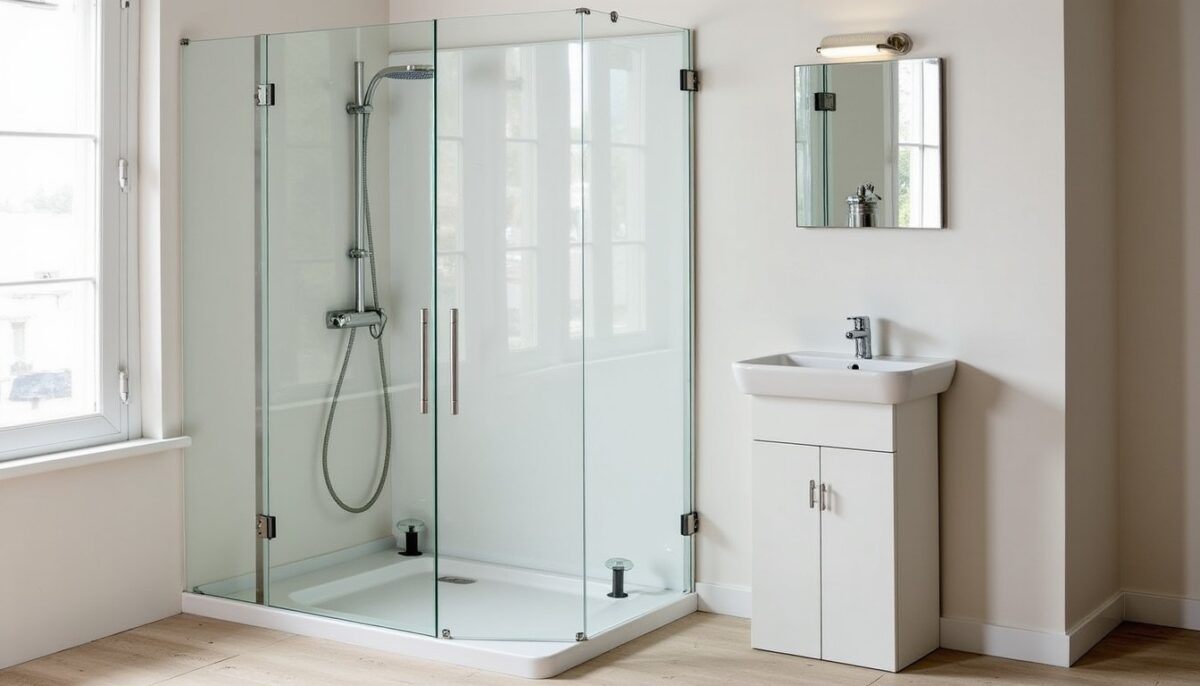Paroi de douche en brique de verre : les raisons d'adopter ce choix design et pratique chez soi Paroi de douche en brique de verre : les raisons d'adopter ce choix design et pratique chez soi