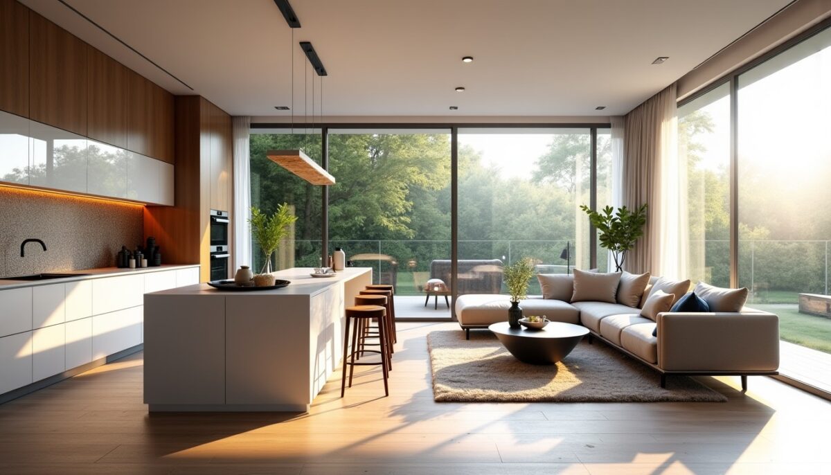 Crédence XXL ou mosaïque : Quel style visuel sublime votre cuisine ouverte sur le salon ? Crédence XXL ou mosaïque : Quel style visuel sublime votre cuisine ouverte sur le salon ?