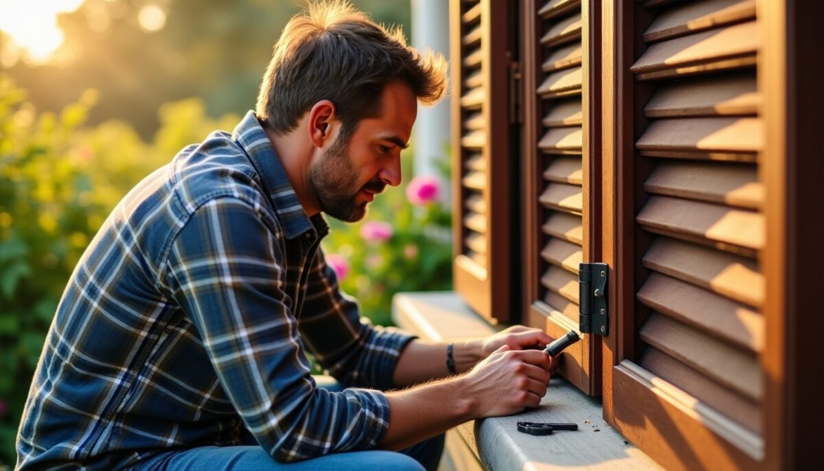 Guide pratique pour bien choisir et installer les gonds de vos volets