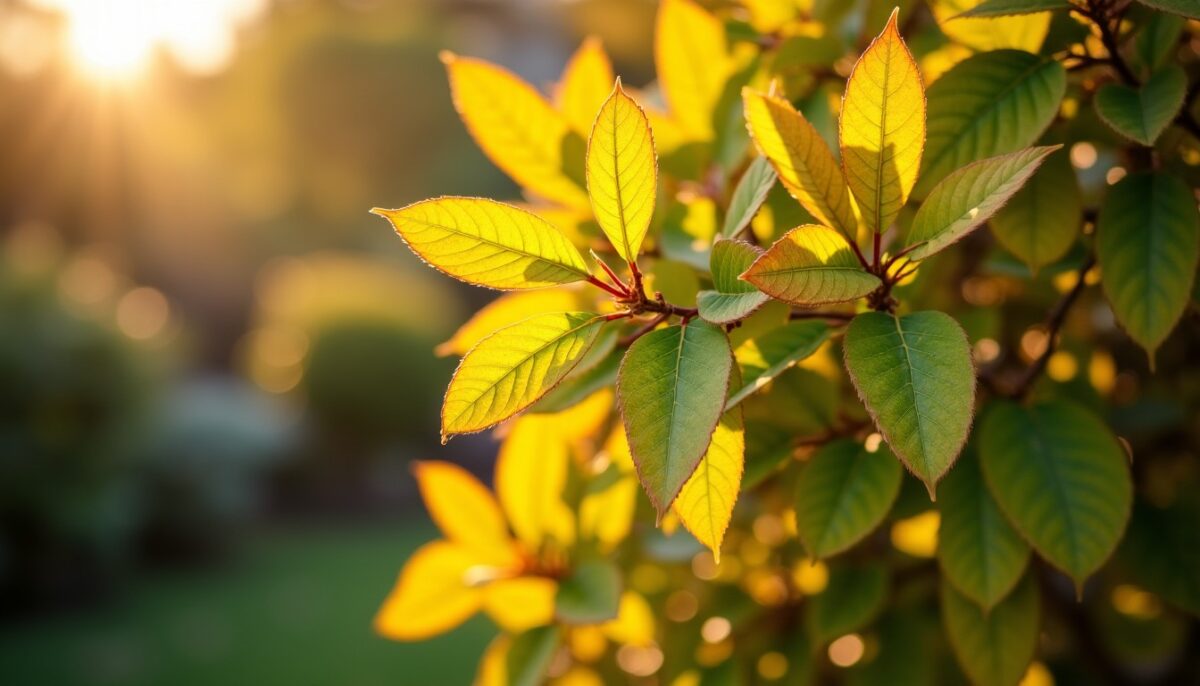 Feuilles jaunes sur votre photinia : causes et solutions pour les sauver
