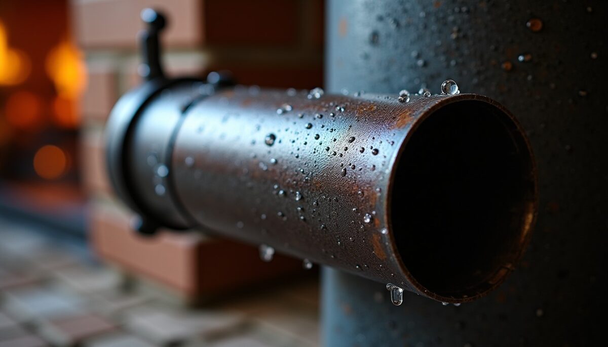 Comprendre l'origine de l'eau qui s'écoule dans les tuyaux de votre poêle