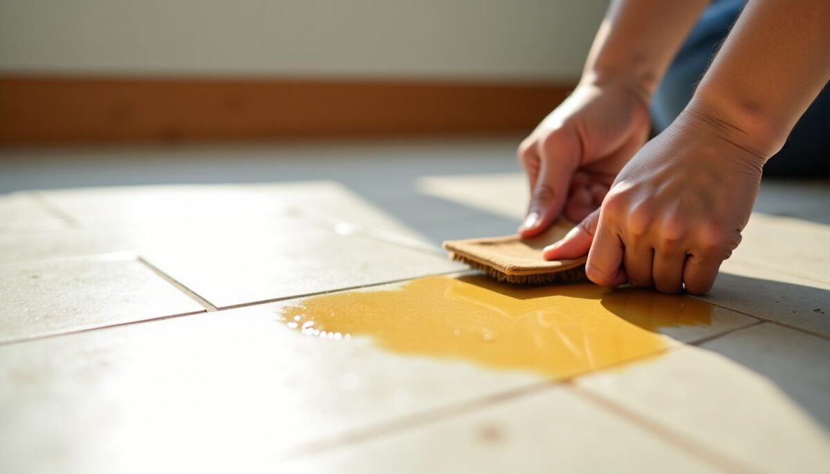 Guide pratique : comment protéger durablement votre carrelage avec de l’huile de lin