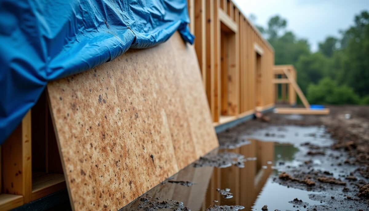 Pluie et panneau OSB : risques d'endommagement et astuces pour le protéger efficacement